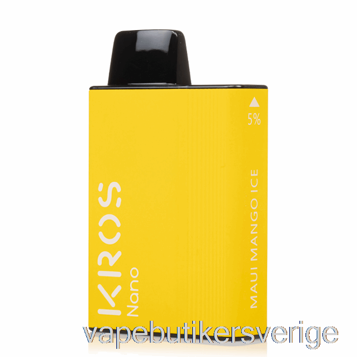 Vape Sverige Kros Nano 5000 Engångsmaui Mango Is